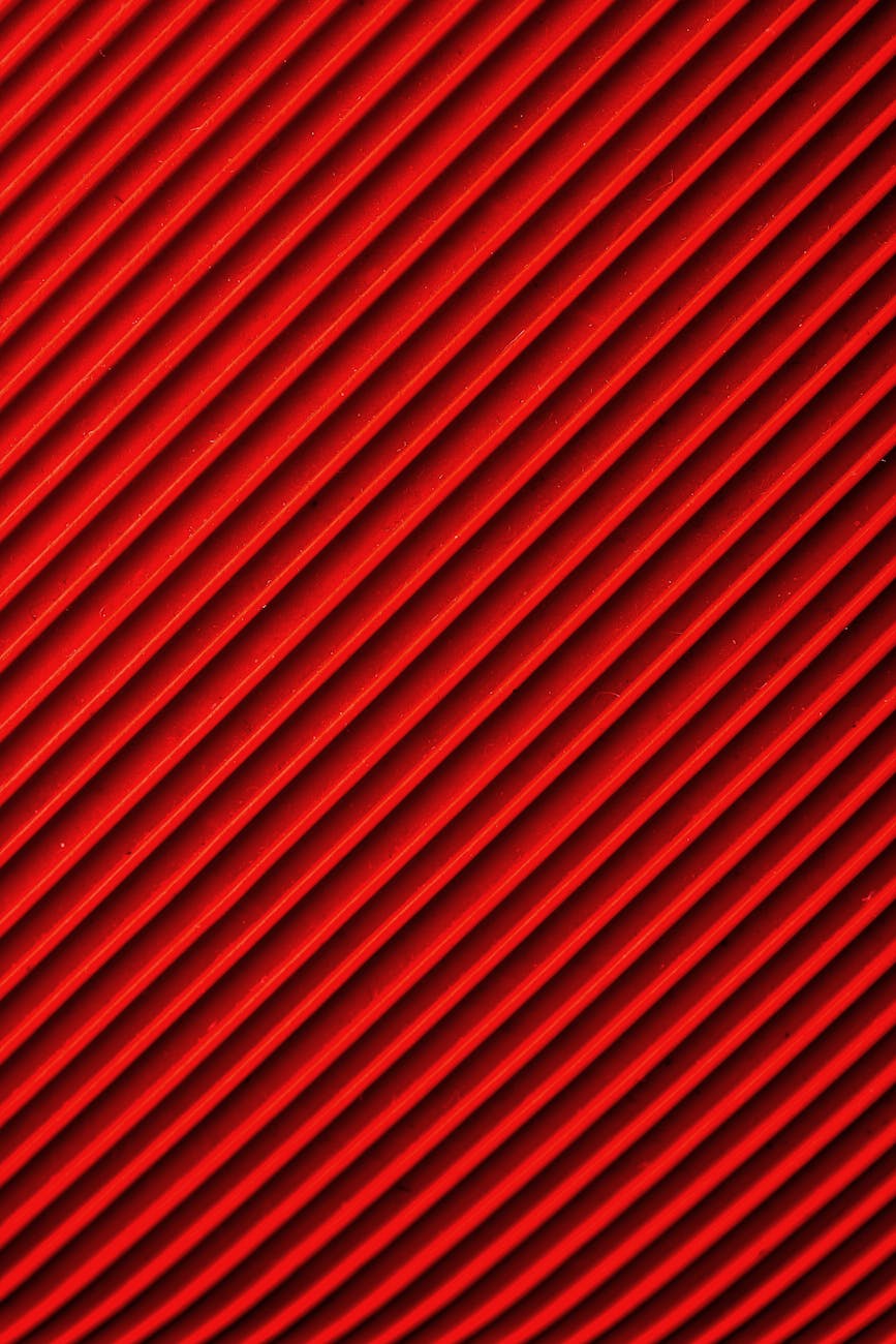 close up photo of red textile